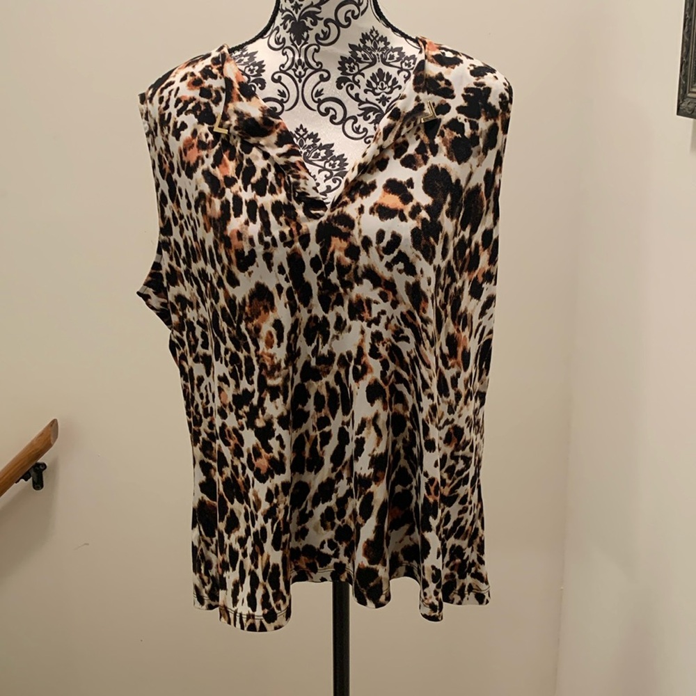 Calvin Klein sleeveless blouse